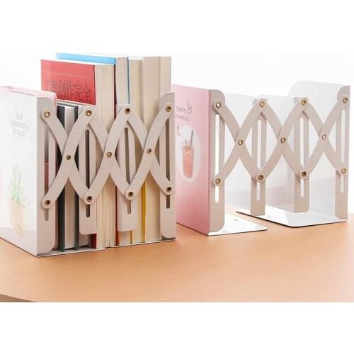 1603 scalable by multi-function office students bookshelf folding book iron bookends