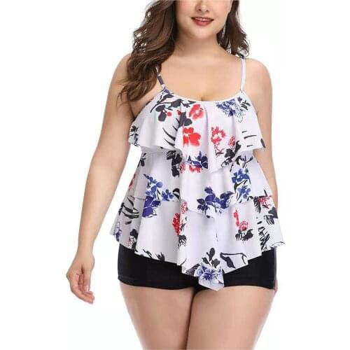 2021 High Waist Swimwear Women Sexy Print Push Up Lace Halter Bikini Mujer Set Two-Piece Swimsuit New Bathing Suit Summer