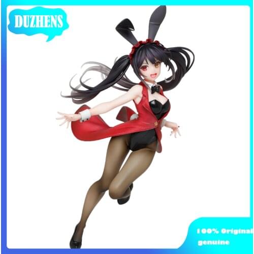 100% Original 2021 NEW DATE A LIVE Tokisaki Kurumi Bunny Girl Action Figure Anime Figure Model Toys Figure Collection Doll Gift