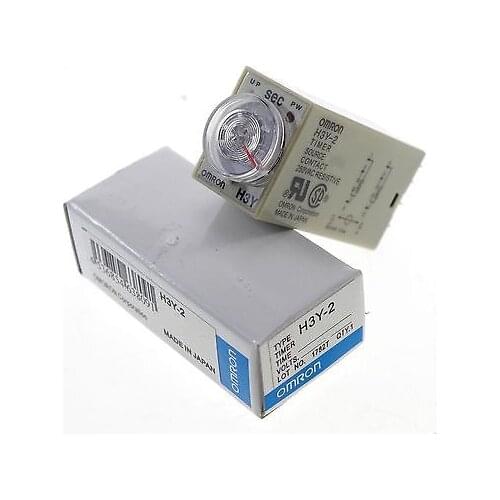 24VDC 60 Second H3Y-2 Power On Time Delay Relay Solid-State Timer DPDT No Base