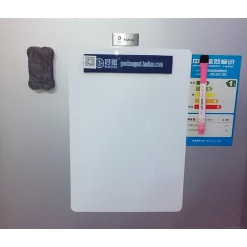 45*30cm Fridge Magnet Whiteboard Magnetic Soft Whiteboard Ofice Message Board Soft Whiteboard with Rounded Corners