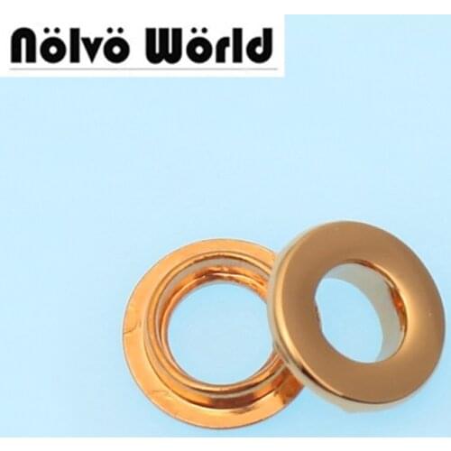 50pcs 4 colors 16mm (3/8 inch inner) grommet ,felmale bags metal pressed round eyelets