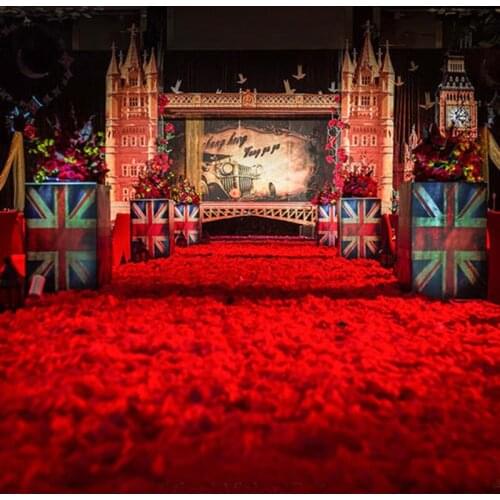 5000pcs Romantic Rose Petals Flower Girl Toss Fake Silk Petals Artificial Petals For Wedding Confetti Party Event Decorations 5z