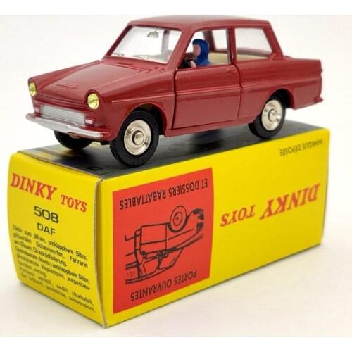 Atlas 1:43 DINKY TOYS 508 For DAF Red Diecast Models Collection