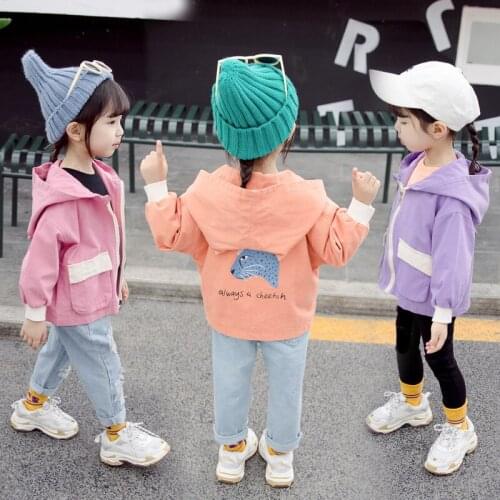 Girls Babys Kids Coat Jacket Outwear 2021 Beautiful Spring Autumn Overcoat Plus Size Top Cardigan Toddler Childrens Clothing