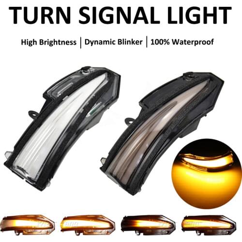 Dynamic Blinker Indicator For Toyota RAV4 XA40 13-18 Highlander 4Runner 14-19 XU50 Noah R80 Voxy LED Turn Signal Light