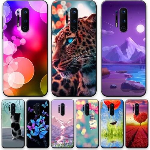 For Oneplus 8 Pro Case Fundas on Oneplus 8 Pro Silicone Shockproof Case For Oneplus 8 Pro Soft Phone Back Cover For Oneplus 8Pro