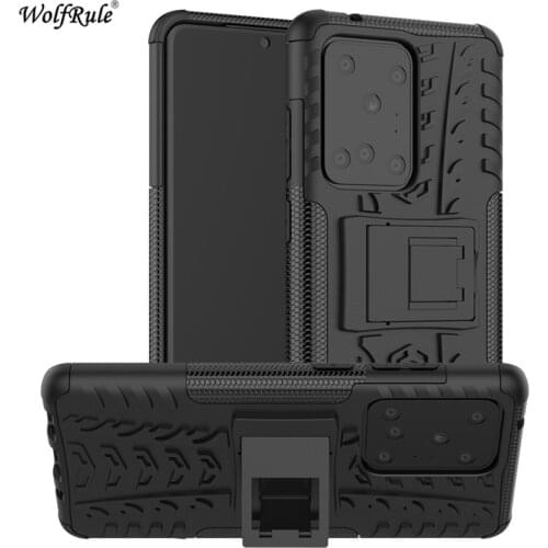 For Samsung Galaxy S20 Ultra Case For Samsung S20 Ultra Bumper TPU & PC Holder Armor Back Cover For Samsung S20 Ultra Phone Case