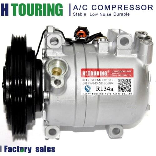 Dkv14c compressor for Nissan Frontier 3.3L for 2001-2004 Nissan Xterra 3.3L 926004S100 92600-4S100 926007B410 92600-7B410 926104