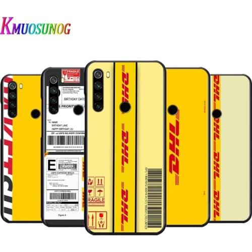 Fashion Dhl Express For Xiaomi Redmi Note 4 4X 5 5A 6 7 8 8T 9S/T 10 10S 5G Global version Por Max Silicone Soft Phone Case
