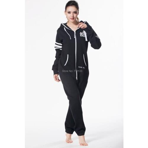 Nordicway hot sale onesie one piece playsuit zip hoody fleece romper for playing unisex clothes