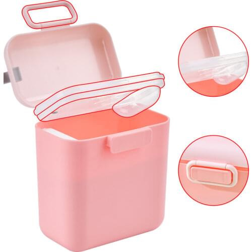 New Baby Milk Powder Portable Baby Food Storage Box Essential Cereal Infant Milk Powder Box Toddle Snacks Container