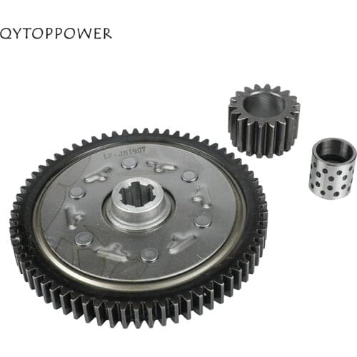 Motorcycle 67T 18T Clutch Primary Gear Assy For Lifan 125cc Manual Clutch 125 Horizontal Kick Starter Engines Dirt Pit Bike Part