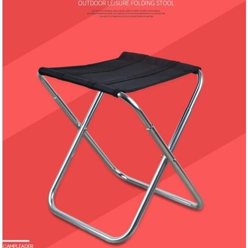 Folding Small Stool Bench Outdoor Portable Camping Chair Train Travel Picnic Hiking Fishing Chair Foldable 2021