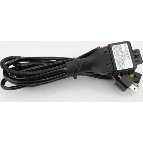 1pcs H4 hid relay harness hid xenon kit H4-3 H13-3 9004-3 9007-3 bixenon wiring harness hi lo controller wire cable harness