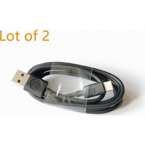 Lot of 2 120cm Type C Charger Cord Cable For B&O Beoplay A1 P2 H5 Beolit 17 A1/P2/P6/H8i/H9i Headphones