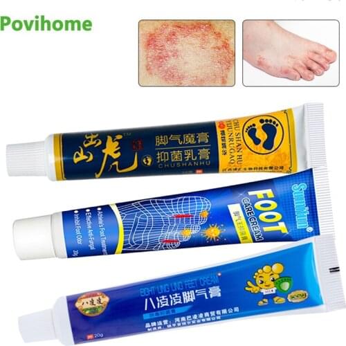 3 Types Beriberi Treatment Anti Fungal Infections Foot Medical Cream Anti-itch Athlete Relief Itch Erosion Peeling Blisters