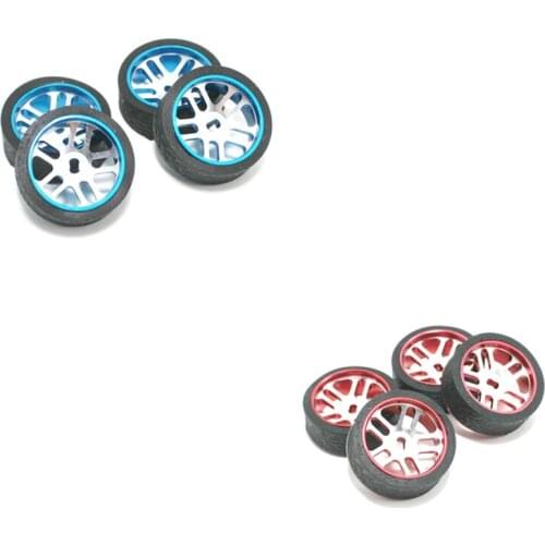 4Pcs RC Car Tires & Wheels for WLtoys K969 K989 Dgawd Mini-Z RC 1/28s