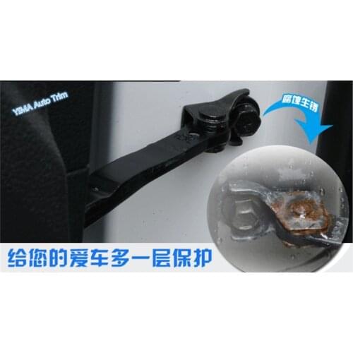 For Hyundai Sonata 2011 2012 2013 2014 2015 2016 2017 Plastic Inner Door Stop Rust Waterproof Protector Cover Trim 4 Pcs / Set