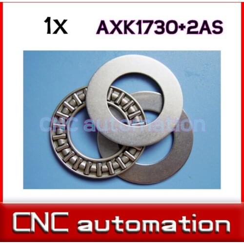 AXK1730 Thrust Needle Roller Bearing & Washers 17x30x2mm for 17mm shaft
