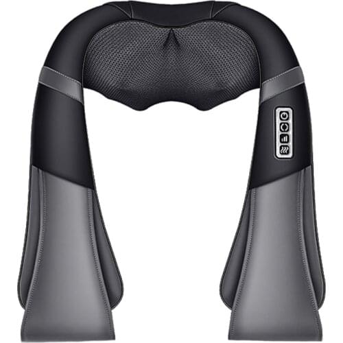 New Car/Home Massager U Shape Electrical Shiatsu Back Neck Shoulder Body Massager Infrared Heated Kneading Massager