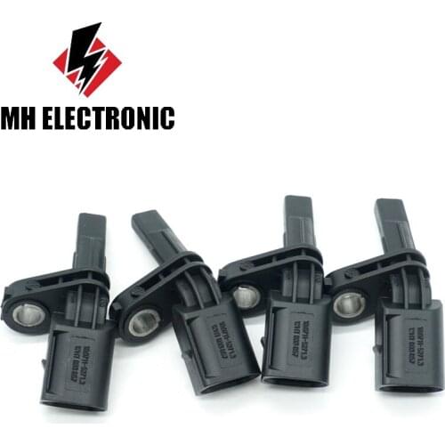 MH Electronic 4PCS/LOT Left ABS Wheel Speed Sensor For Audi A3 Q3 TT Seat Skoda FOR V W Amarok Caddy CC Sharan Touran WHT003857