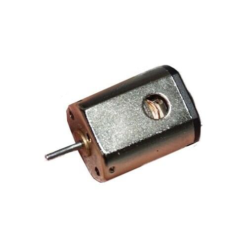 N20-19055 Miniature High Speed Motor 1.5V-3.7V Neodymium Strong Magnetic Model Toy Motor with Cooling Holes, Shaft Diameter 1mm