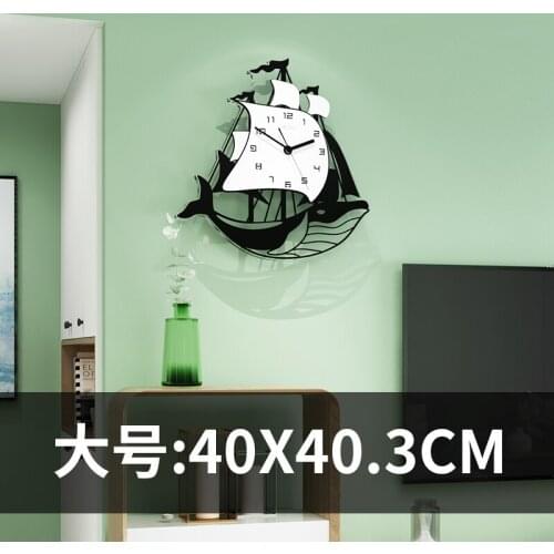 Nordic Luxury Wall Clock Large Simple Silent Big Modern Design Wall Clock Creative Living Room Reloj Pared Home Decor AD50WC