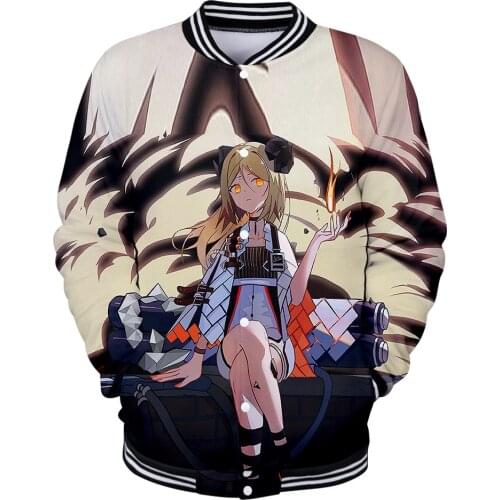 2019 trend new cartoon characters tomorrow Ark hoodies baseball uniforms for men and women hoodies Harajuku