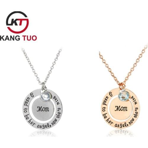 News Hot Creativity Mothers Fathers Day Mom Dad Letter Pendant Necklace Fashion Alloy Jewelry For Mummy Daddy Gifts 12pcs/lot