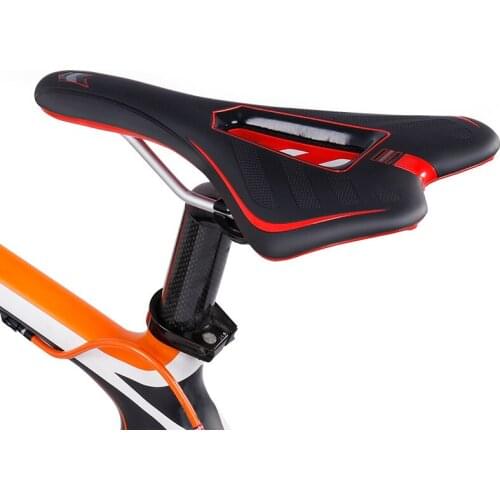 Bicycle Cushion Soft Mountain Bike Hollow Design Integrated Comfortable Road Bike Seat Road Bike Saddle Bike Accessories