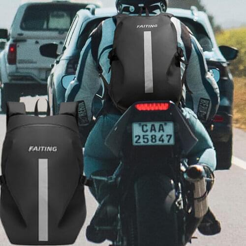 Knight backpack men motorcycle helmet bag full face motorcycle motorcycle equipment large-capacity riding shoulders female