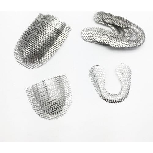 10Pcs Dental Stainless Metal Net Strengthen Dental Impression Tray Hot Sale