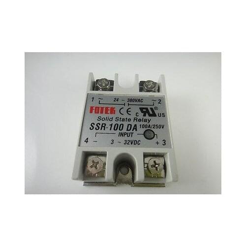 Solid State Relay SSR-100DA 100A 3-32VDC/24-380VAC