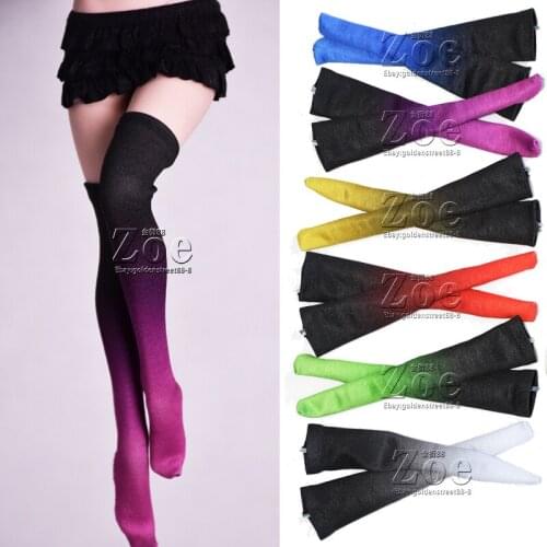 IN STOCK 1:6 Long Socks Stockings Clothes Fit 12'' Female TBL PH JO UD Action Figure Body