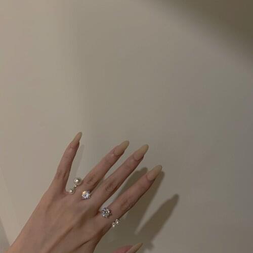 Retro Fashion Party Geometric Opening Adjustable Ring New Wild Temperament Index Finger Ring Simple Personality Ring Female