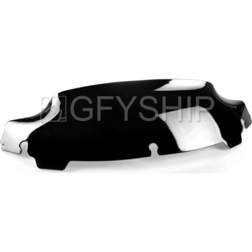 5.5" Motorcycle Windshield Accessories Moto Windscreen Wind Deflector For Harley Touring Electra Glide FLHX 2014 to 2017 2018