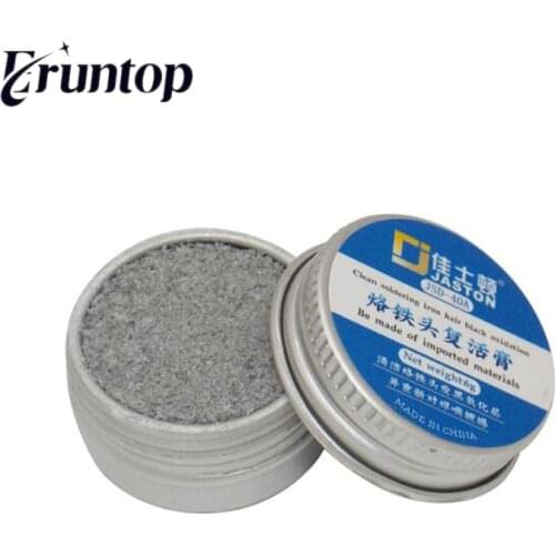 1PCS 40A Soldering Iron Tip Refresher Clean Paste for Oxide Solder Iron Tip Head Resurrection