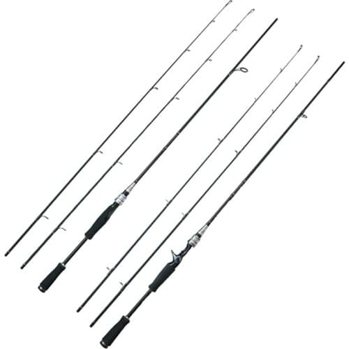 Y Portable 2.1m 2.4m 2 Section M/ML Power Lure Weight 7-25g Carbon Casting Spinning Lure Fishing Rod Travel Rod
