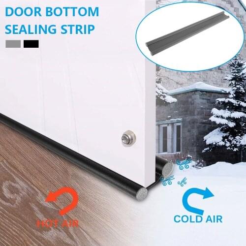 Stopper dust Flexible door noise bottom draft reduction sound Weatherstrip window sealing Blocker 96CM strip proof Sealer under
