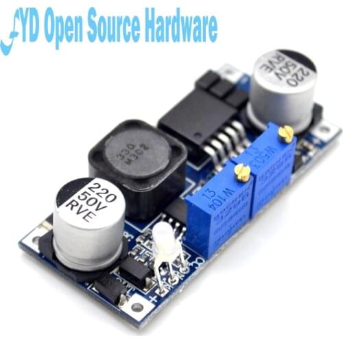 1PCS 5A buck constant voltage constant current non-isolated step-down module (BUCK) input voltage 6-32V output power 1.25-30V