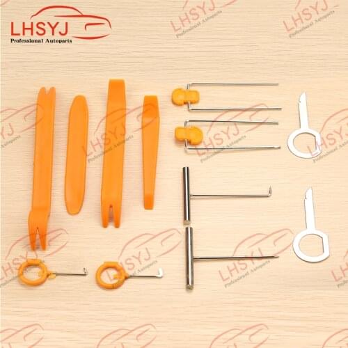1 Set 11pcs Car Audio Disassembly Tool Plastic Auto Panel Trim Dash Open Installer Removal Repairing Pry Tools Kit