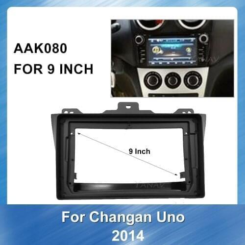 Car Radio Frame Adaptor Dash Trim Fascia Panel For Chang'an Ono 2014 Car Audio Panel Mounting Dash Installation Frame Trim Kit