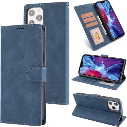 Stand Business Phone Holster For iPhone 12 Mini 11 Pro XS Max XR 7 8 6 6s Plus Luxury Wallet Flip Cards Holder Stand Phone Cover