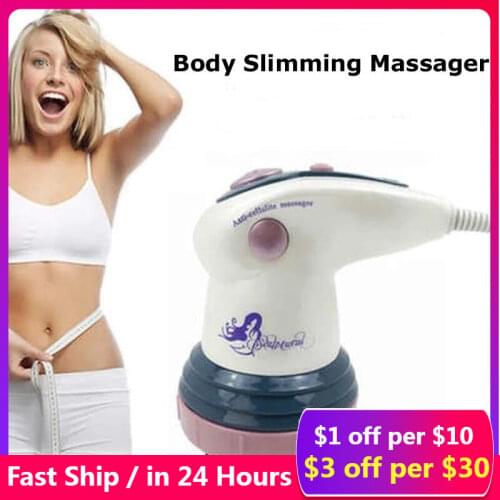 Electric Vibrating Body Massager Slimming Neck Kneading Massage Relax Product Massages Roller for Anti Cellulite Machine