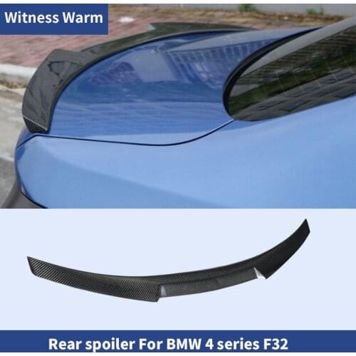 F32 Carbon Fiber Rear Wings Trunk Lip Spoiler For BMW 4 Series F32 Coupe 2 door car body kit