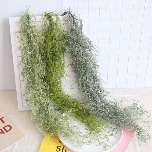 Artificial plastic air grass vine wall Hanging rattan home wedding decorative fake flowers plant