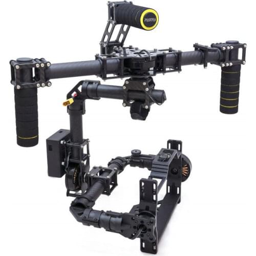 DSLR Camera 3 Axis Handheld Brushless Stabilized Gimbal with 3pcs Motor for Canan 5D2 7D D900