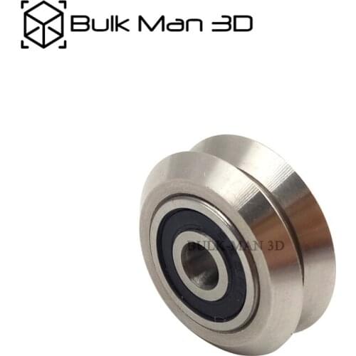 High Tolerance CNC Metal Dual V Wheel Kit for V-Slot Rail,OX CNC,V Slot ,3D Printer Solid wheel