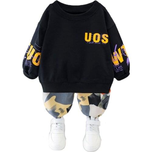 Fashion Children Spring Autumn Clothes Baby Boys Girls Jacket Pants 2Pcs/sets New Kids Cotton Toddler Casual Clothing Tracksuits